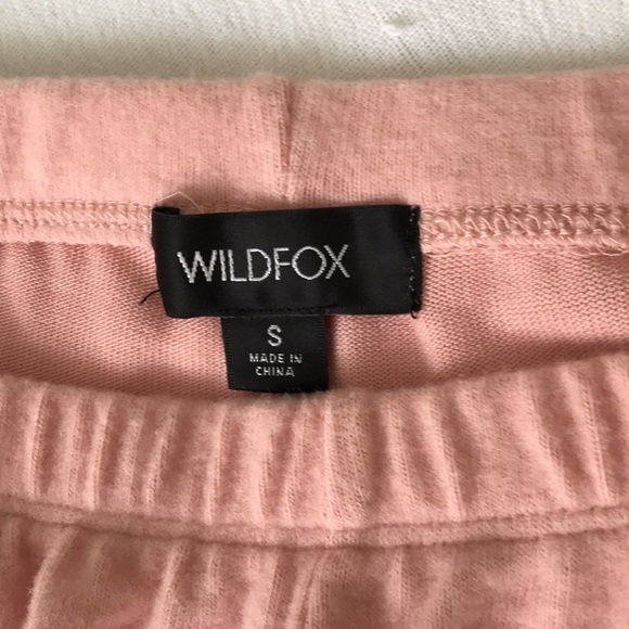 Wildfox Sketchy Heart Silver Pink Lounge Set ❤️ - Picture 8 of 13